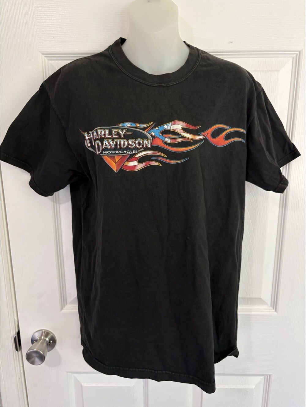 Harley-Davidson Pat Rogers Speedway Concord NC Black T-Shirt Size M